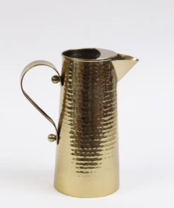 Inspire Me! Home Decor Gold Hammered Texture Pitcher (2 Sizes) 16 Inspire Me! Home Decor Gold Hammered Texture Pitcher (2 Sizes)