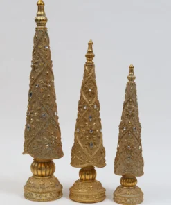 Inspire Me! Home Decor Gold Jeweled Tree (3 Sizes)