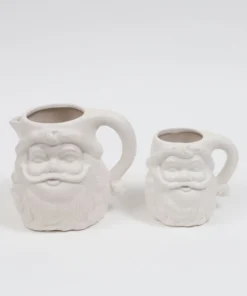 Inspire Me! Home Decor Santa Face Pitcher And Mug KITCHEN