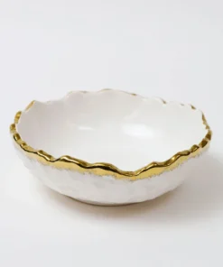 Inspire Me! Home Decor White And Gold Ombre Dinner Set 14 Inspire Me! Home Decor White And Gold Ombre Dinner Set