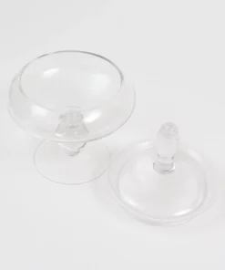 Inspire Me! Home Decor Glass Apothecary Jar With Lid (2 Sizes) Jars