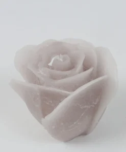 Inspire Me! Home Decor Ivory Rose Candle (3 Sizes)