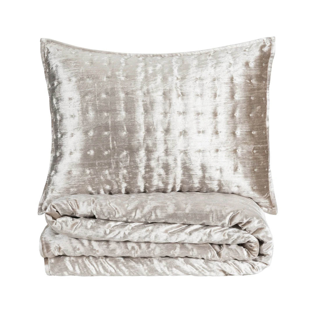 Cloud9d BEDDING Prato Beige Quilt Set (2 Sizes) 4 Cloud9d BEDDING Prato Beige Quilt Set (2 Sizes)