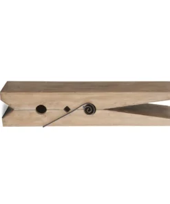 Inspire Me! Home Decor Natural Wood Clothespin Shelves (2 Sizes)