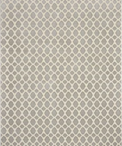 Nourison Joli Area Rug - Grey/Ivory (2 Sizes) PILLOWS, RUGS, & THROWS