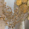 Inspire Me! Home Decor Gold And Silver Glitter Berry Stem