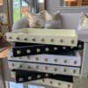 Inspire Me! Home Decor Studded Decorative Wood Trays (4 Colors)