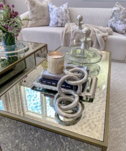 Inspire Me! Home Decor Glass Bottle With Silver Ball Stopper (2 Sizes)