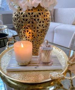 Inspire Me! Home Decor Glass Cloche With White Tip Matches