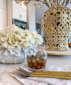 Inspire Me! Home Decor Glass Olive Jar W/ Metal Spoon