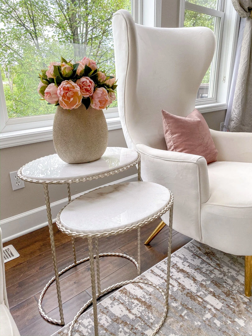 Inspire Me! Home Decor Real Touch Pink Tone Peony Bundle (3 Colors) 4 Inspire Me! Home Decor Real Touch Pink Tone Peony Bundle (3 Colors)