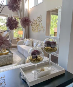 Inspire Me! Home Decor Glass Stem Jar (2 Sizes)