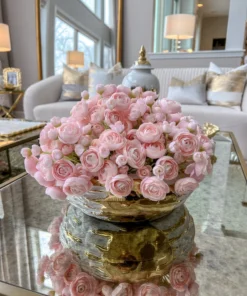 Inspire Me! Home Decor Floral Stems Mini Ranunculus Bundle (3 Colors)