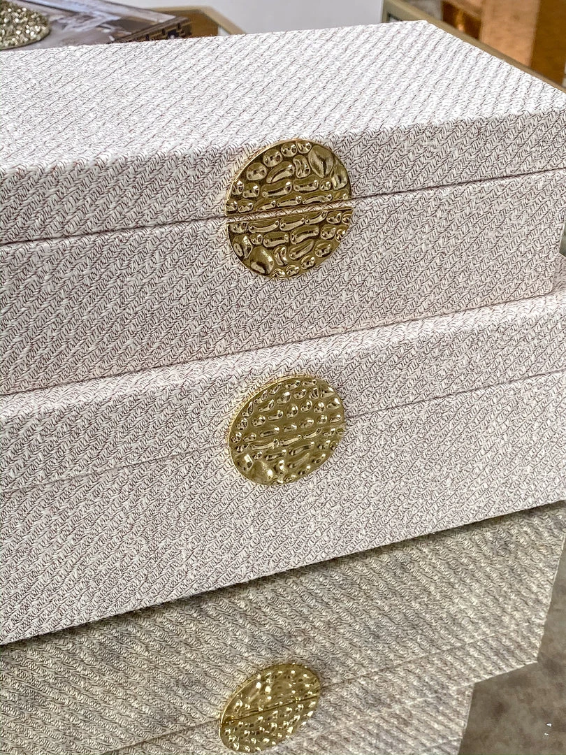 Inspire Me! Home Decor Medallion Boxes (Set Of 2) 8 Inspire Me! Home Decor Medallion Boxes (Set Of 2)