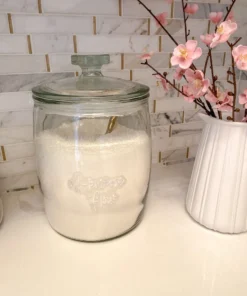 Inspire Me! Home Decor KITCHEN Glass Jar With Airtight Lid (3 Sizes)