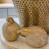 Inspire Me! Home Decor Pair Of Champagne Partridges Set Of Two