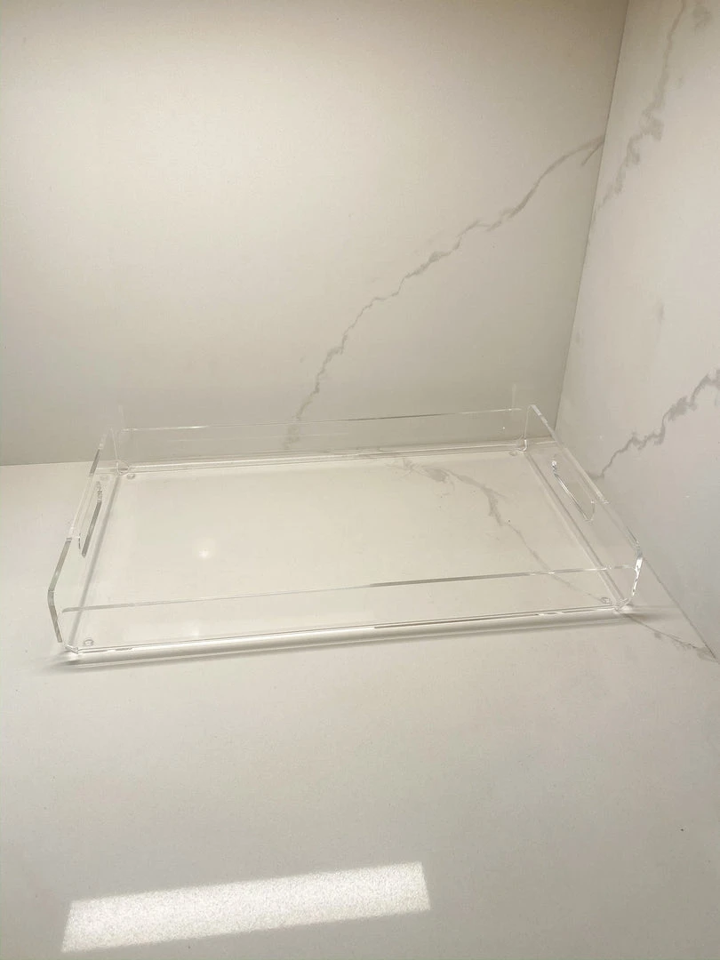 Inspire Me! Home Decor KITCHEN Acrylic Rectangular Tray 4 Inspire Me! Home Decor KITCHEN Acrylic Rectangular Tray
