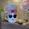 Inspire Me! Home Decor Butterfly Sunglasses Stack Mugs