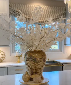 Inspire Me! Home Decor 45" Tall White Leaf Stem 10 Inspire Me! Home Decor 45