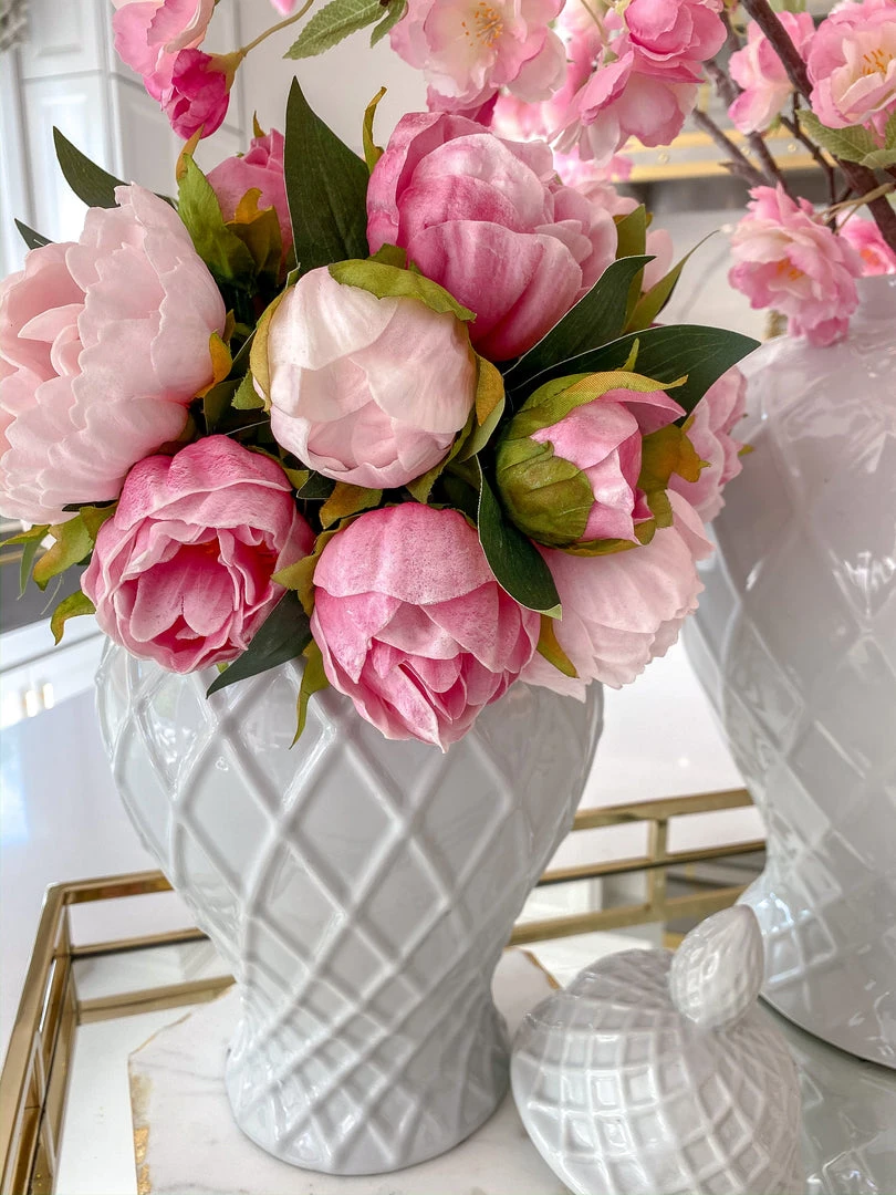 Inspire Me! Home Decor Real Touch Light Color Peony Bundles (3 Colors) 6 Inspire Me! Home Decor Real Touch Light Color Peony Bundles (3 Colors)