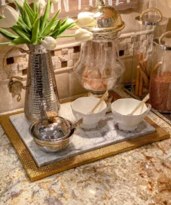 Inspire Me! Home Decor Mosaic Tea Spoons (2 Colors) Gold