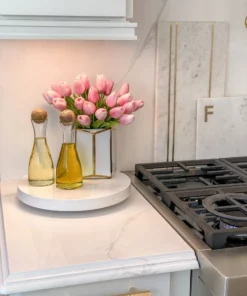 Inspire Me! Home Decor Real Touch Tulip Bouquet (8 Colors)