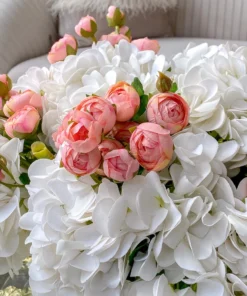 Inspire Me! Home Decor Floral Stems Ranunculus Bundle Stem (2 Colors)