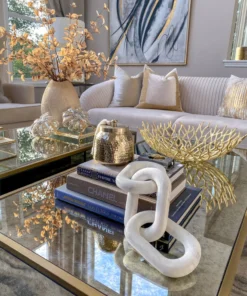 Inspire Me! Home Decor Ceramic Textured Metallic Vase ( Gold & Silver ) 17 Inspire Me! Home Decor Ceramic Textured Metallic Vase ( Gold & Silver )