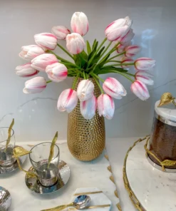 Inspire Me! Home Decor Real-Touch Tulip Bundle (3 Colors)