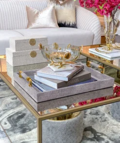 Inspire Me! Home Decor Medallion Boxes (Set Of 2) 17 Inspire Me! Home Decor Medallion Boxes (Set Of 2)