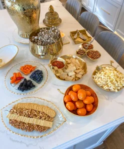 Inspire Me! Home Decor Golden Leaf Bowl