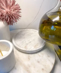 Inspire Me! Home Decor Glass Decanter With Round Marble Topper And Base 13 Inspire Me! Home Decor Glass Decanter With Round Marble Topper And Base