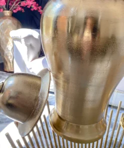 Inspire Me! Home Decor Gold Metal Ginger Jar 15 Inspire Me! Home Decor Gold Metal Ginger Jar