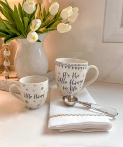 Inspire Me! Home Decor KITCHEN It's The Little Things In Life Mug Set
