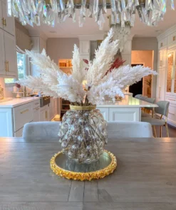 Inspire Me! Home Decor White Pampa Stem 7 Inspire Me! Home Decor White Pampa Stem