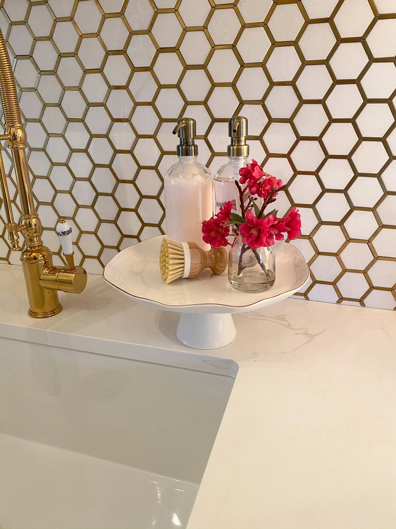 Inspire Me! Home Decor Small Cherry Blossom In Glass Jar (3 Colors) 5 Inspire Me! Home Decor Small Cherry Blossom In Glass Jar (3 Colors)