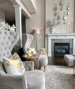 Inspire Me! Home Decor White Ceramic Ginger Jar With Stunning Gold Chain Details (3 Sizes) 23 Inspire Me! Home Decor White Ceramic Ginger Jar With Stunning Gold Chain Details (3 Sizes)