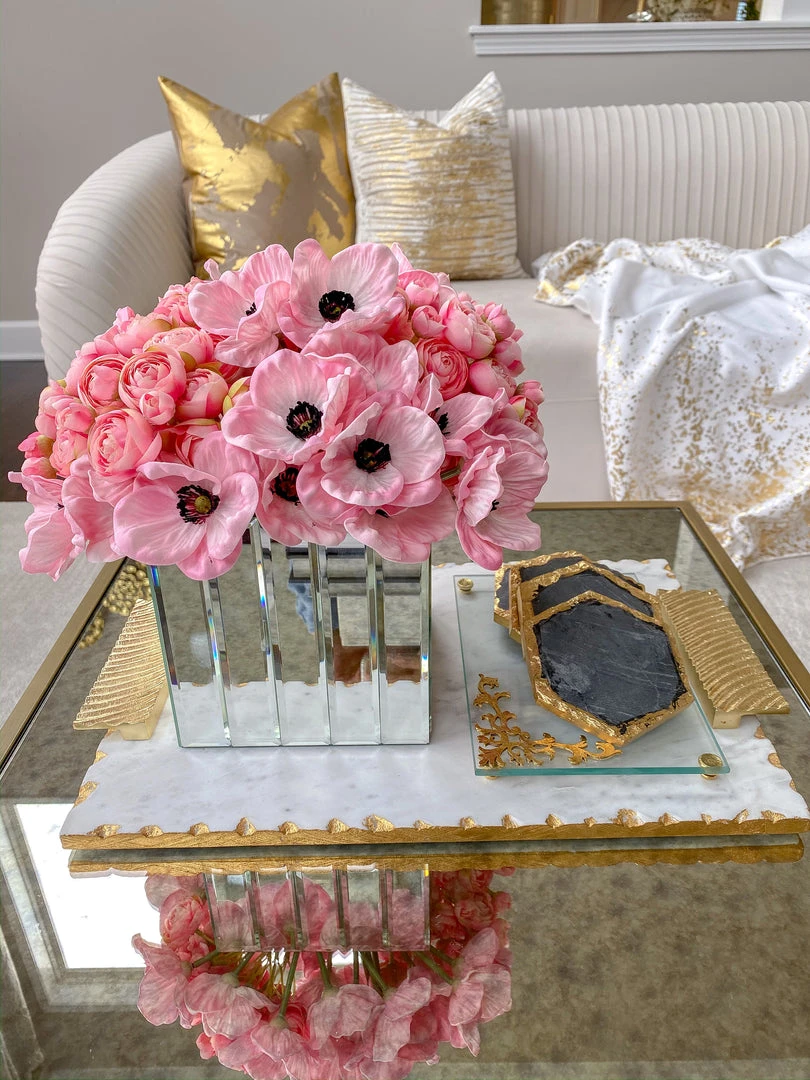 Inspire Me! Home Decor Mirror Cube Vase (2 Sizes) 3 Inspire Me! Home Decor Mirror Cube Vase (2 Sizes)