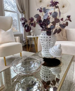 Inspire Me! Home Decor Jeweled Edge Bowl With Glass Insert (2 Colors) 27 Inspire Me! Home Decor Jeweled Edge Bowl With Glass Insert (2 Colors)