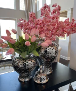 Inspire Me! Home Decor Gold Pierced Patterned Ginger Jar (2 Sizes) 15 Inspire Me! Home Decor Gold Pierced Patterned Ginger Jar (2 Sizes)