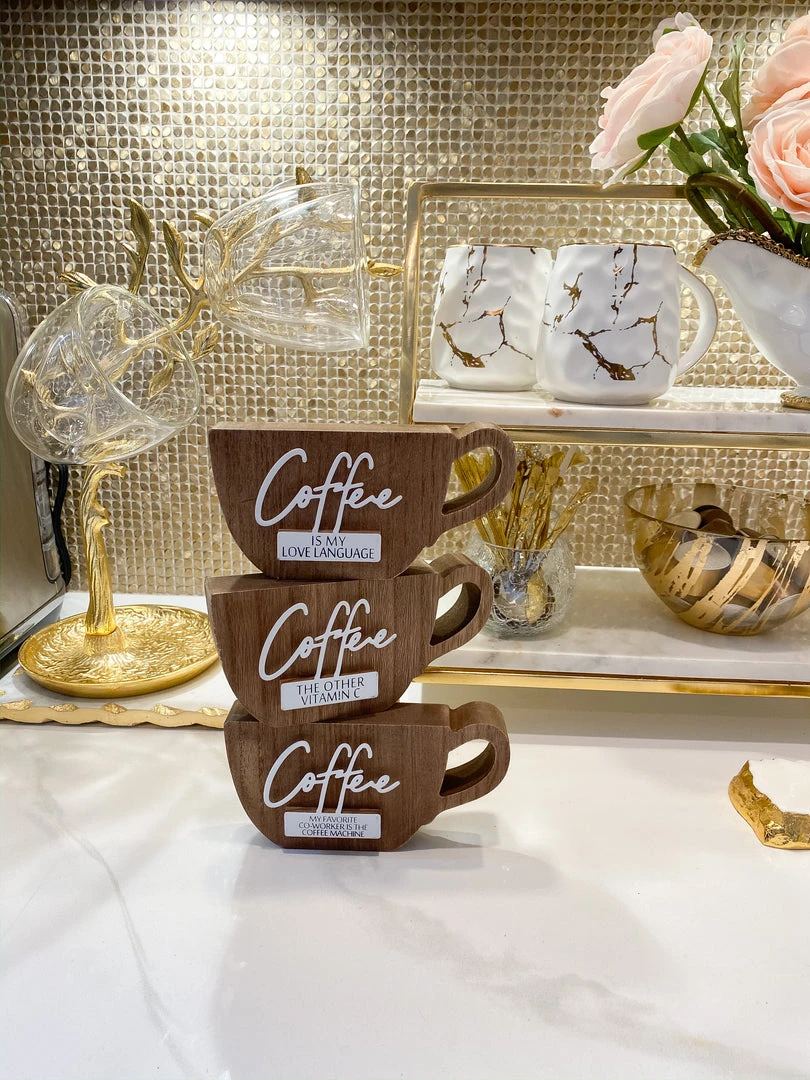 Inspire Me! Home Decor WALL ART & MIRRORS Coffee Mug Sign (3 Styles) 3 Inspire Me! Home Decor WALL ART & MIRRORS Coffee Mug Sign (3 Styles)