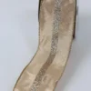 Inspire Me! Home Decor Beige And Glitter Ribbon Gold 1 Inspire Me! Home Decor Beige And Glitter Ribbon Gold