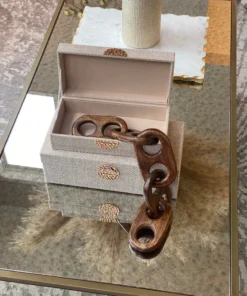 Inspire Me! Home Decor Wooden Link Chain