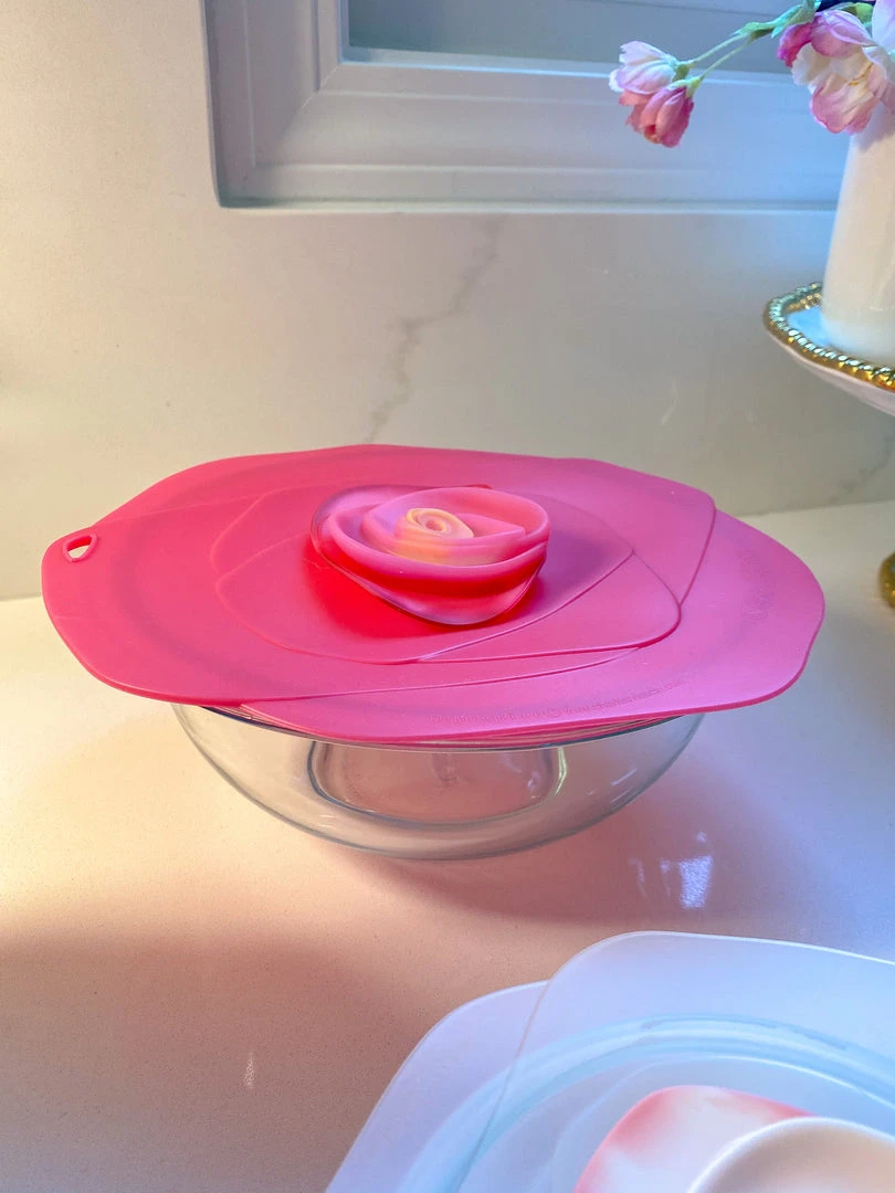 Inspire Me! Home Decor Silicone Rose Pot Lids (4 Sizes) 5 Inspire Me! Home Decor Silicone Rose Pot Lids (4 Sizes)