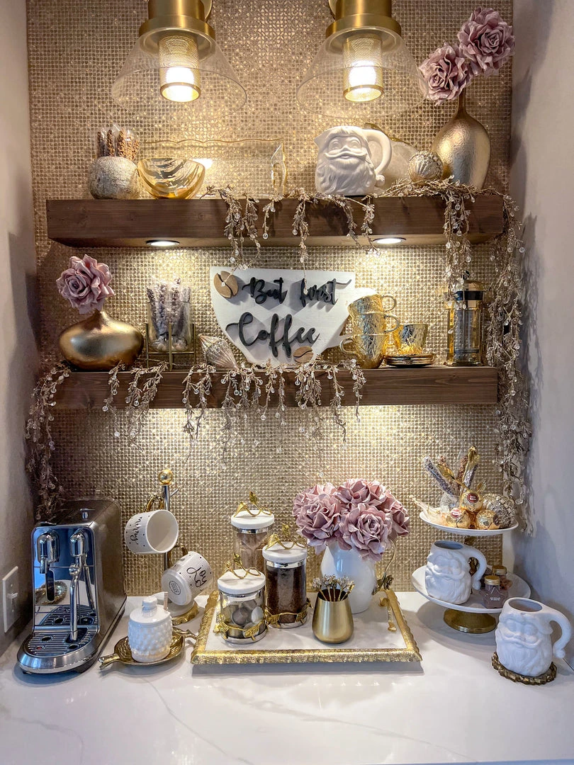 Inspire Me! Home Decor Crystal Cascading Garland Floral Stems 5 Inspire Me! Home Decor Crystal Cascading Garland Floral Stems