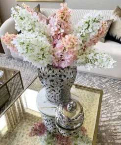 Inspire Me! Home Decor Cone Hydrangea (2 Colors) Floral Stems