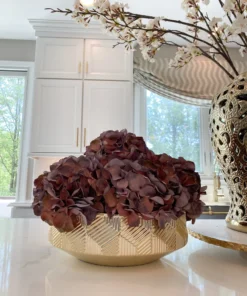 Inspire Me! Home Decor Champagne Textured Ceramic Bowls (3 Sizes)