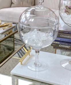 Inspire Me! Home Decor Glass Stem Jar (2 Sizes) 15 Inspire Me! Home Decor Glass Stem Jar (2 Sizes)