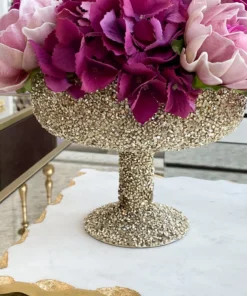 Inspire Me! Home Decor Large Jeweled Glass Decorative Bowl