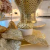Inspire Me! Home Decor White Acorn Candle With Gold Top